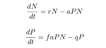 Lotka-Volterra equations